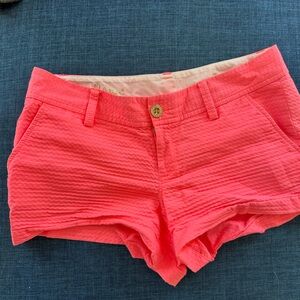 Lilly Pulitzer Pink Walsh Shorts